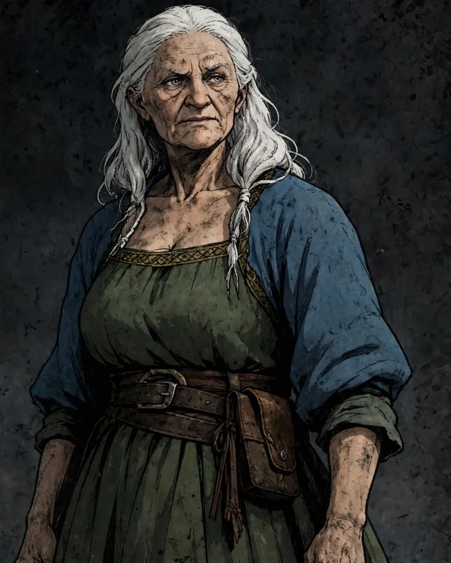 Mama, directrice de l'orphelinat d'albia